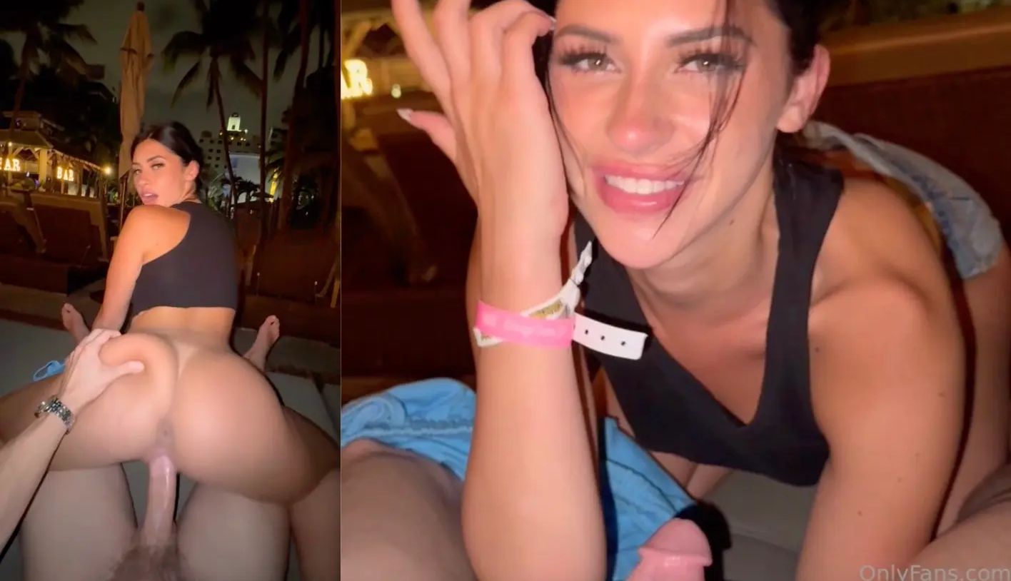 Kassie Wallis Risky Pool Bar Sextape OnlyFans Video Leaked