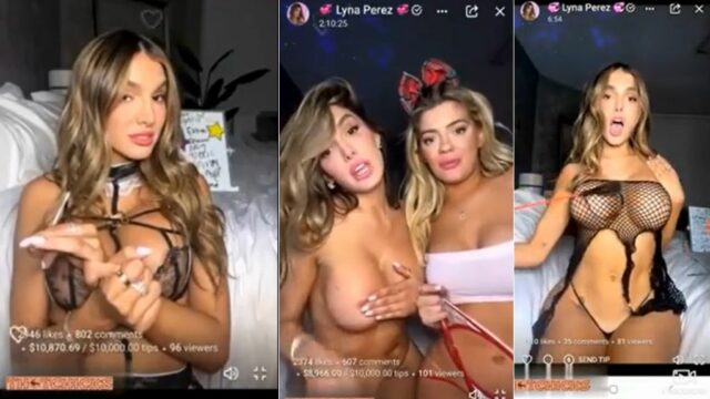Lyna Perez Livestream With Leila Onlyfans Video Leaked
