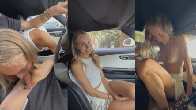 Sarah Lloyd Car BG Sextape Onlyfans Video Leaked