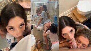 Addison Vodka Threeway Bathroom Sex With Ellemarz Onlyfans Video Leaked