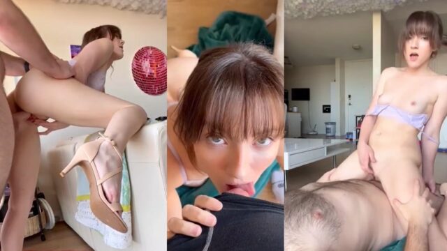 AnnaPlusOne Bent Over The Couch In My Bralettte Onlyfans Video Leaked