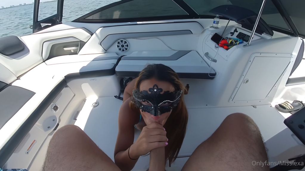 Miss Lexa BG Rough Sextape On Boat Onlyfans Video Leaked