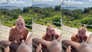 Amyyyy007 Outdoor Sucking Cock Until He Cums Onlyfans Video Leaked