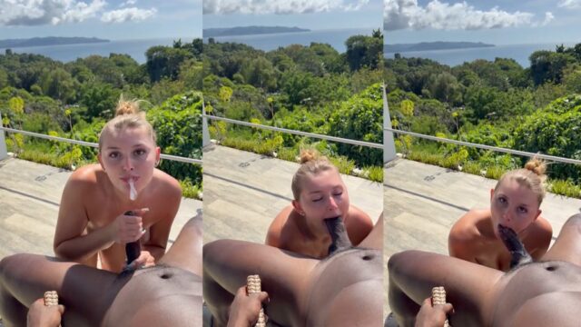 Amyyyy007 Outdoor Sucking Cock Until He Cums Onlyfans Video Leaked