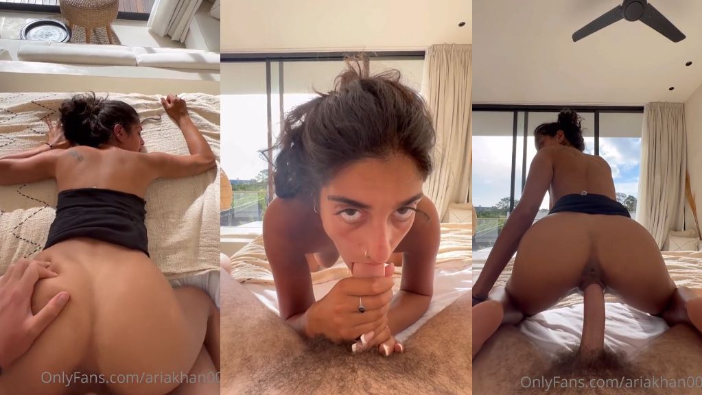 Aria Khan BG Reverse Cowgirl Sextape Onlyfans Video Leaked