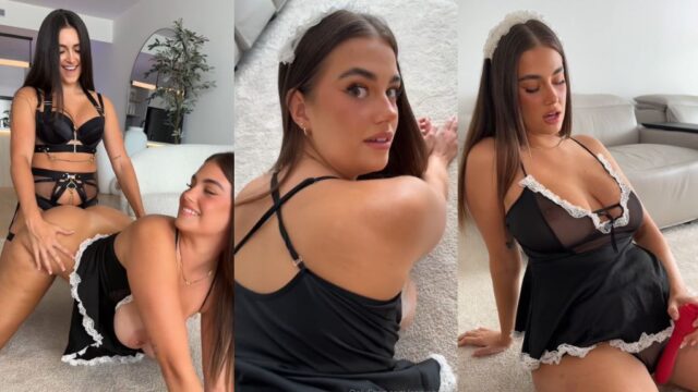 Caryn Beaumont Strapon Drills Maid Tameeka Kerr Pussy Onlyfans Video Leaked