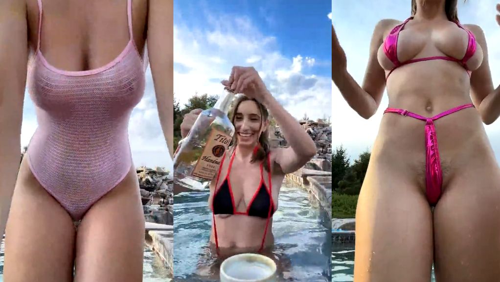 Christina Khalil Sep 2025 Pool Livestream Onlyfans Video Leaked