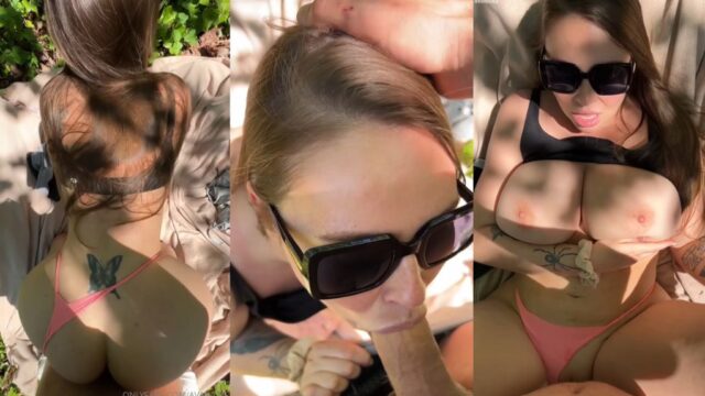 Ava Nicks Gets A Facial After Outdoor Doggy Fuck Onlyfans Video Leaked