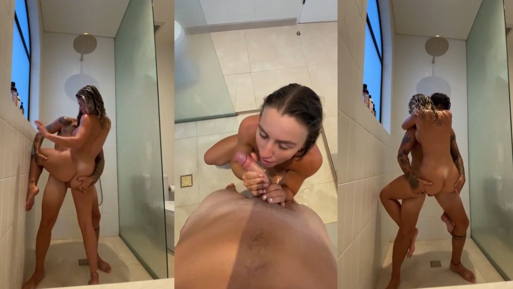 Rebecca McLeod Riding Cock Shower Sextape Onlyfans Video Leaked