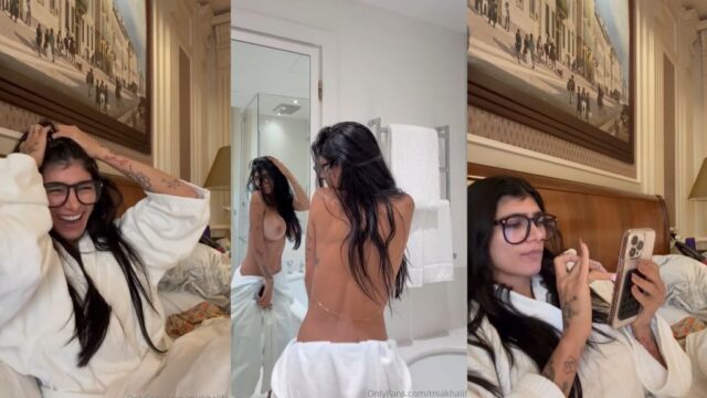 Mia Khalifa 40 Min Of Dirty Morning Chat Onlyfans Video Leaked