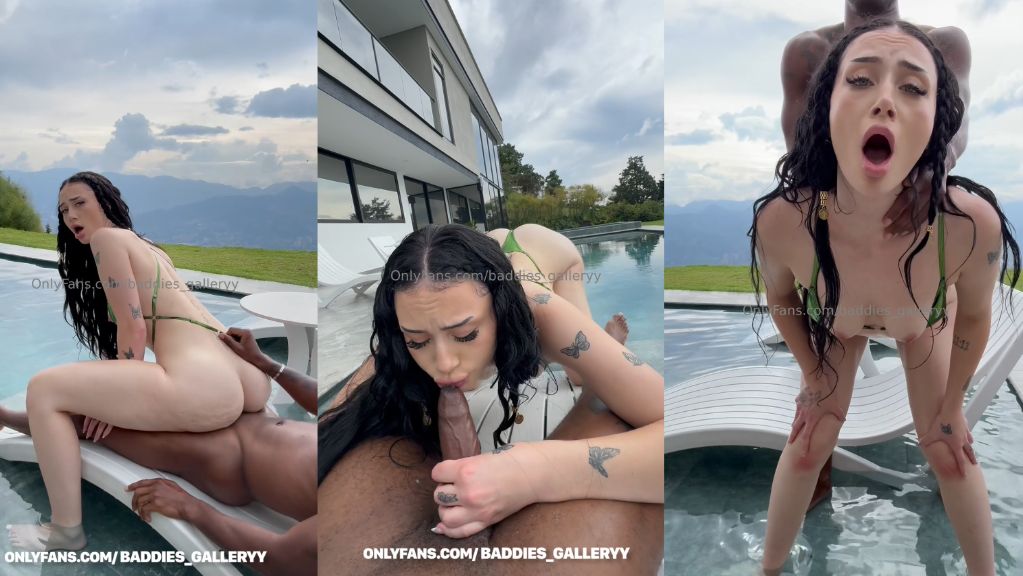 Auhneesh Nicole Takes BBC Hard By The Pool Onlyfans Video Leaked