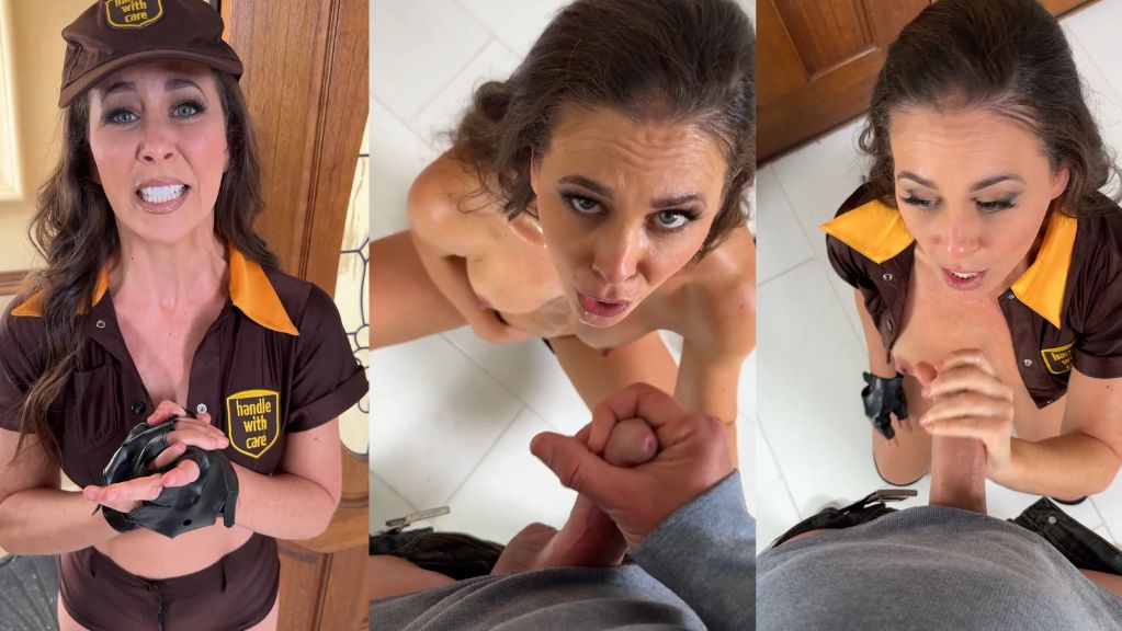 Cherie Deville Slut Delivery Girl Gives Hot Blowjob Onlyfans Video Leaked