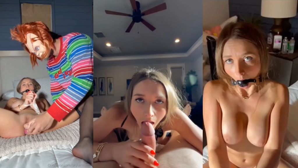 Skylarmaexo Sucks And Worships Chucky’s Cock Onlyfans Video Leaked